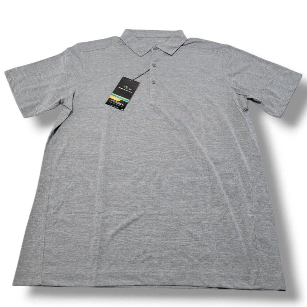 New Page & Tuttle Polo Shirt Size XL Golf Polo Cool Swing Micro Tech Performance